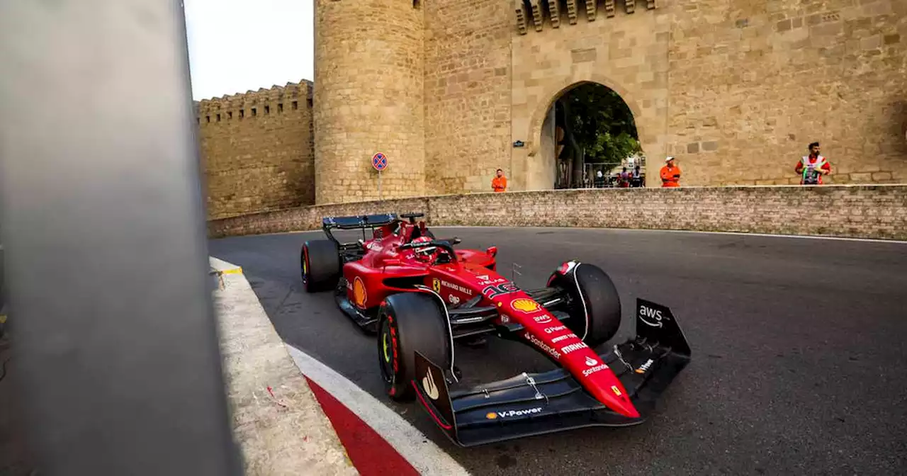 Formel 1 - Qualifying in Baku: Leclerc holt Pole vor Perez und Verstappen - Vettel hinter Hamilton