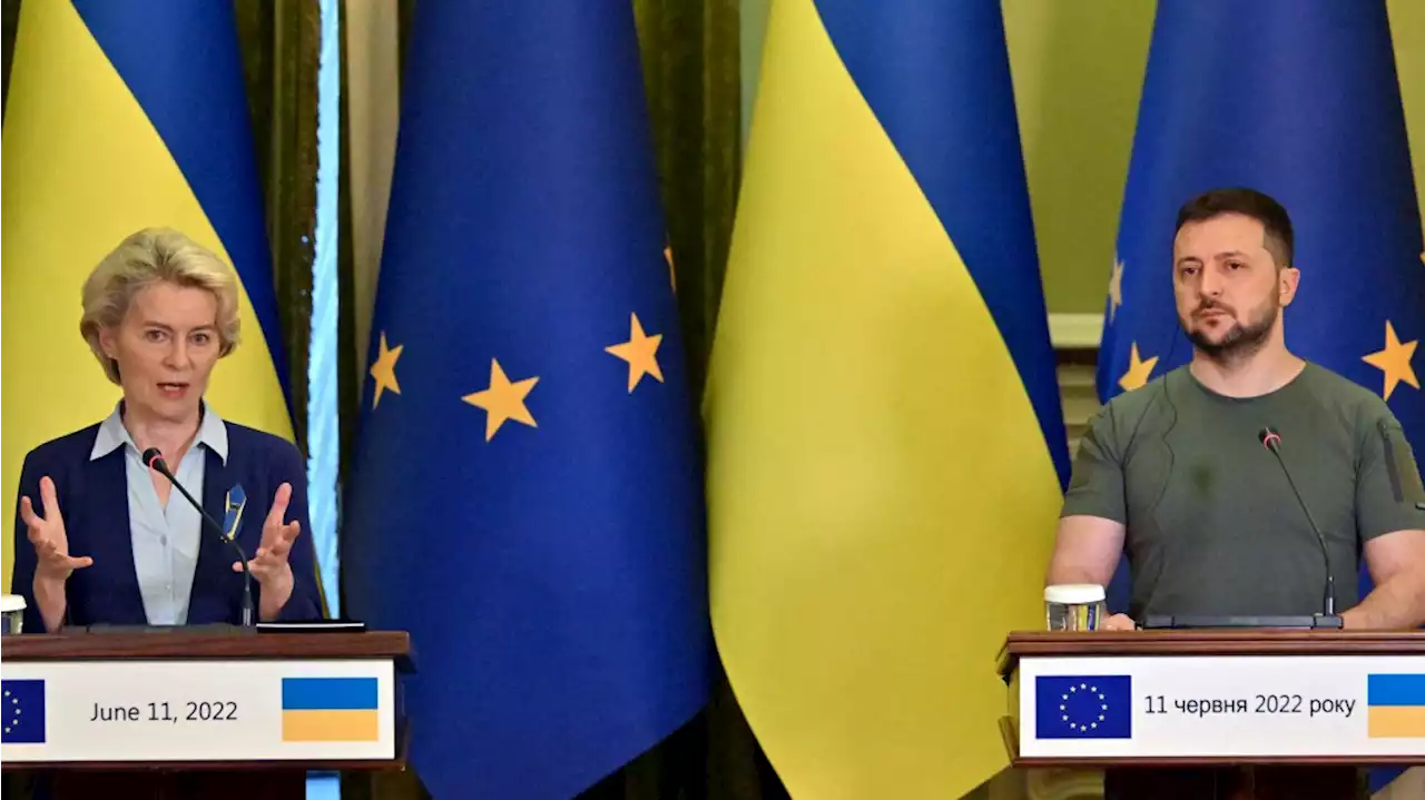 Von der Leyen lobt die Ukraine - und fordert Reformen