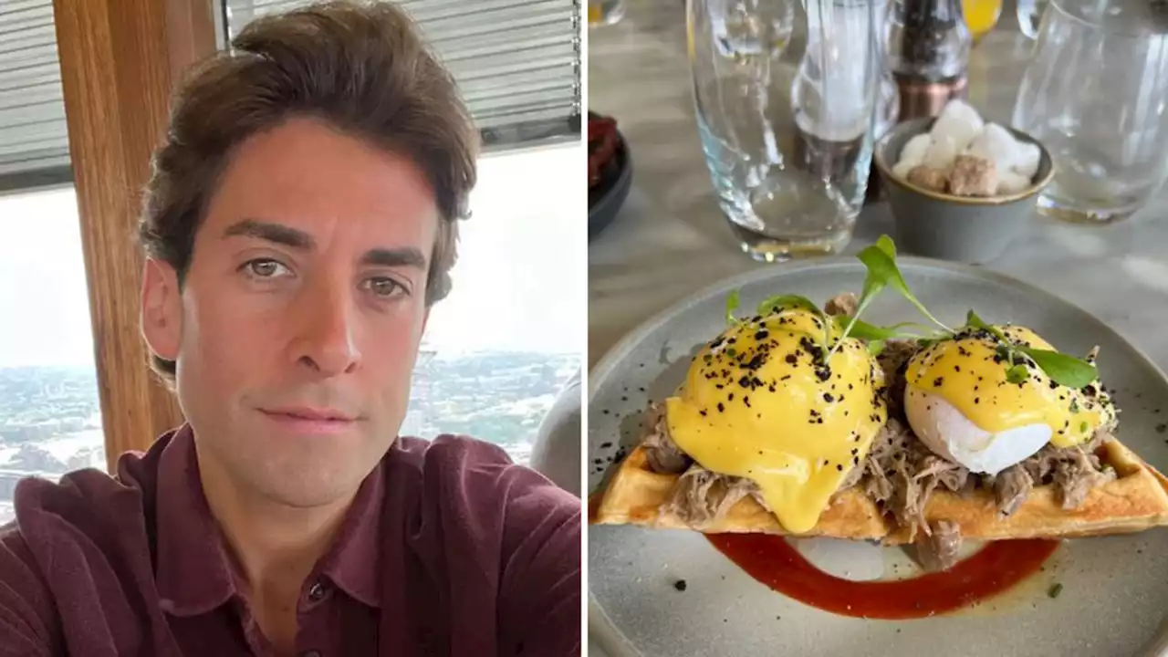 James Argent looks slimmer than ever as he poses for selfie