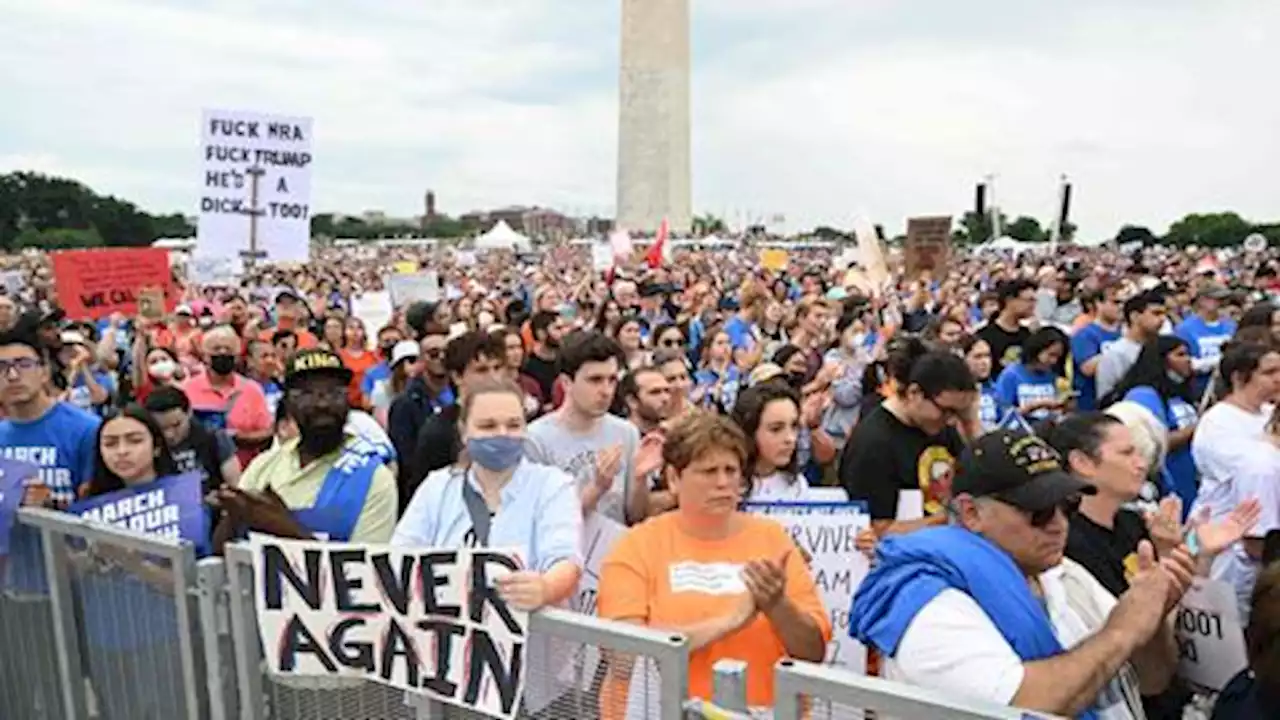 Massive US rally demands changes in gun laws after recent shootings