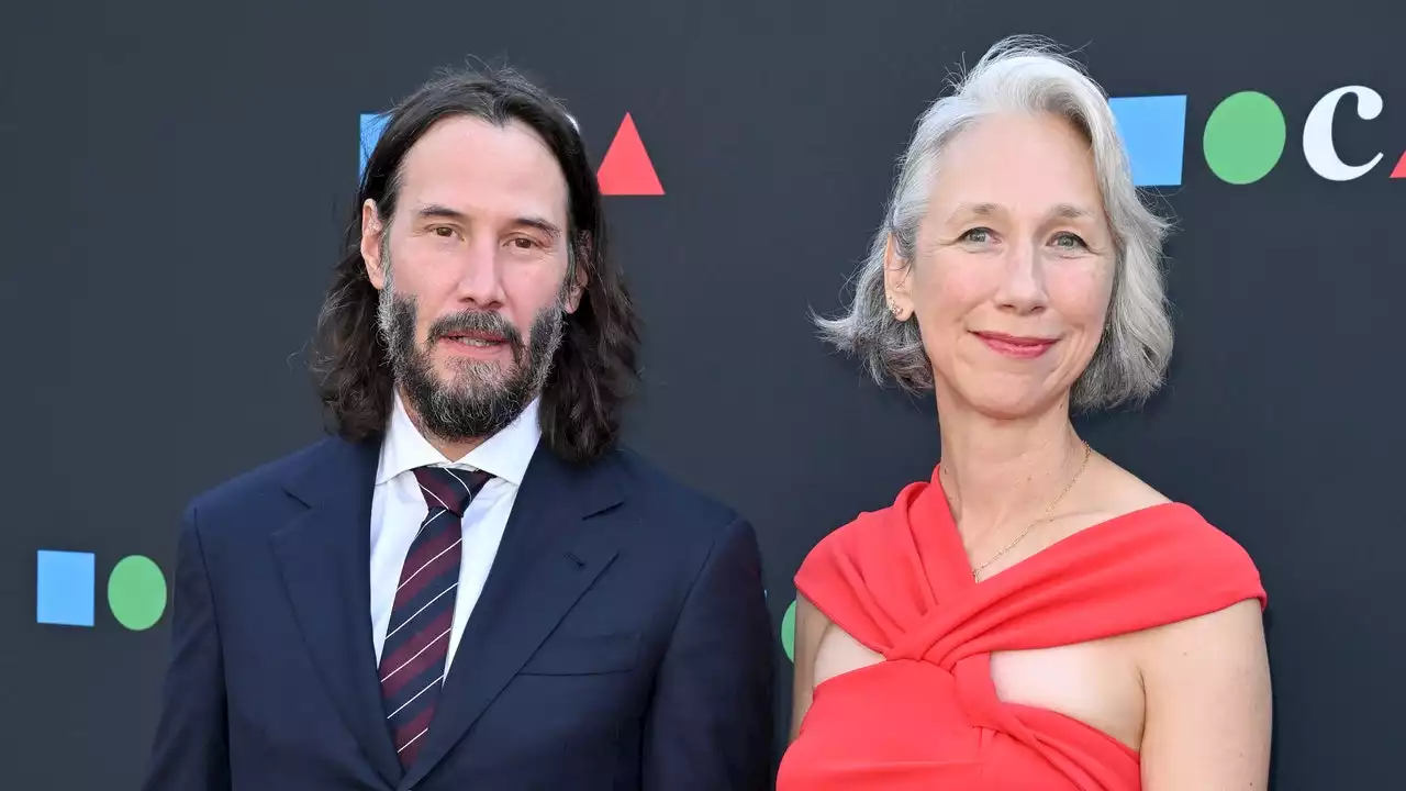 Keanu Reeves and Girlfriend Alexandra Grant Make Rare Red Carpet Appearance