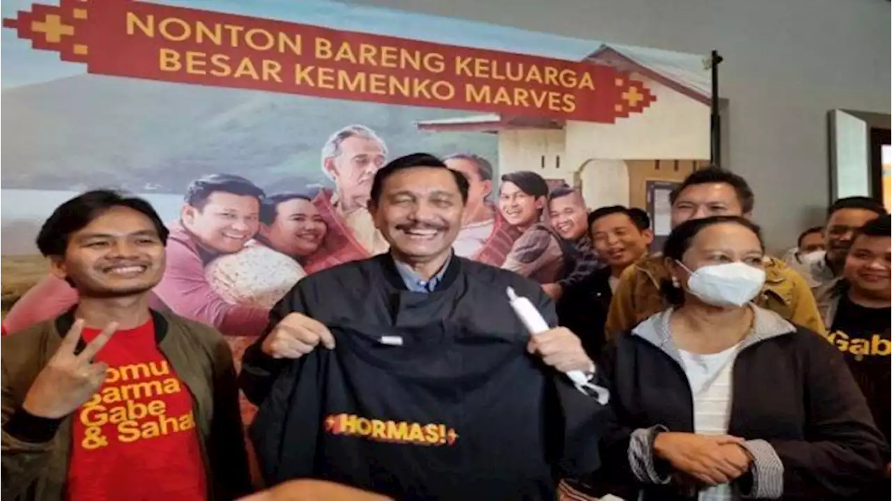 Nonton Film Ngeri-Ngeri Sedap, Luhut Pandjaitan Menangis