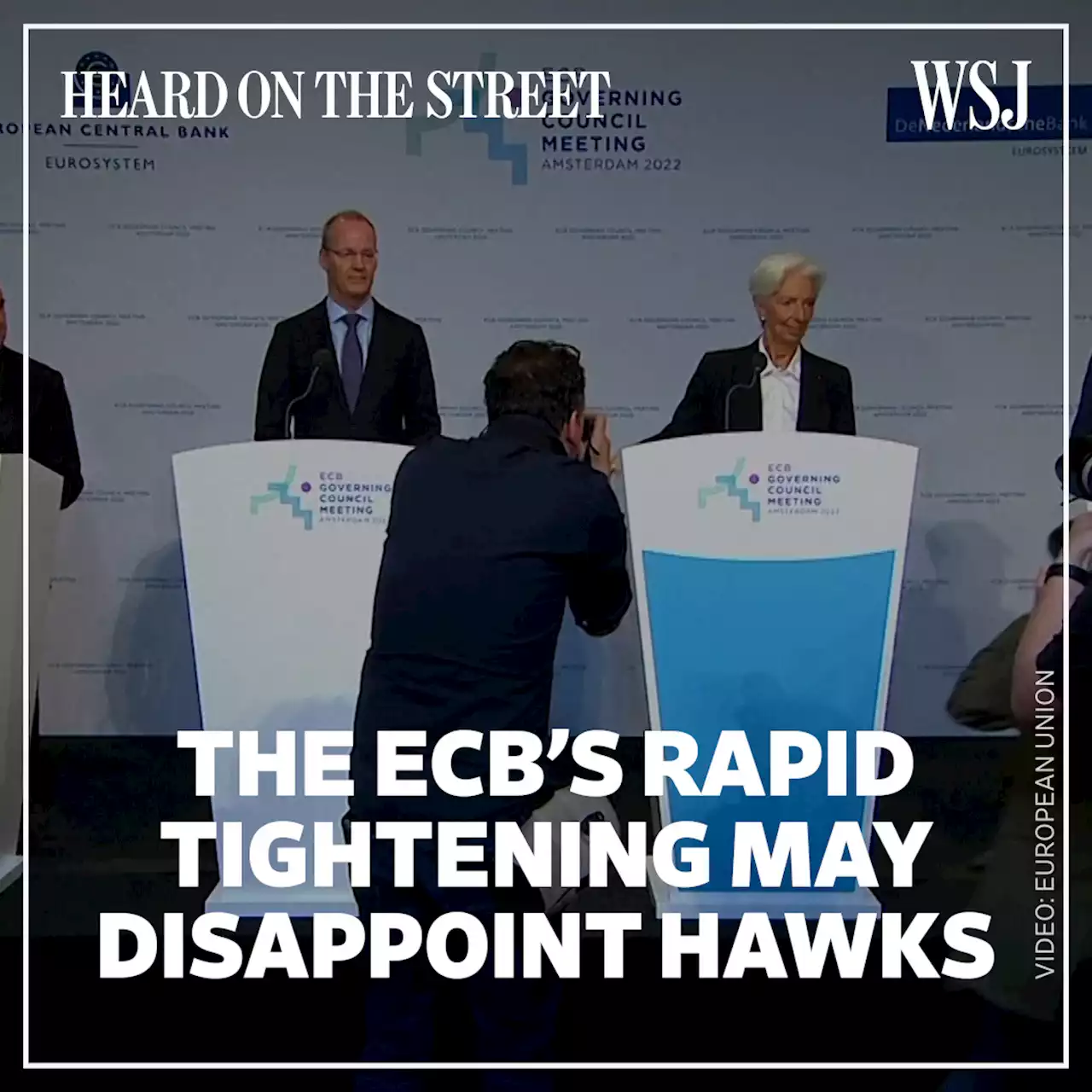 ECB Telegraphs Rapid Tightening, but May Still Disappoint Hawks