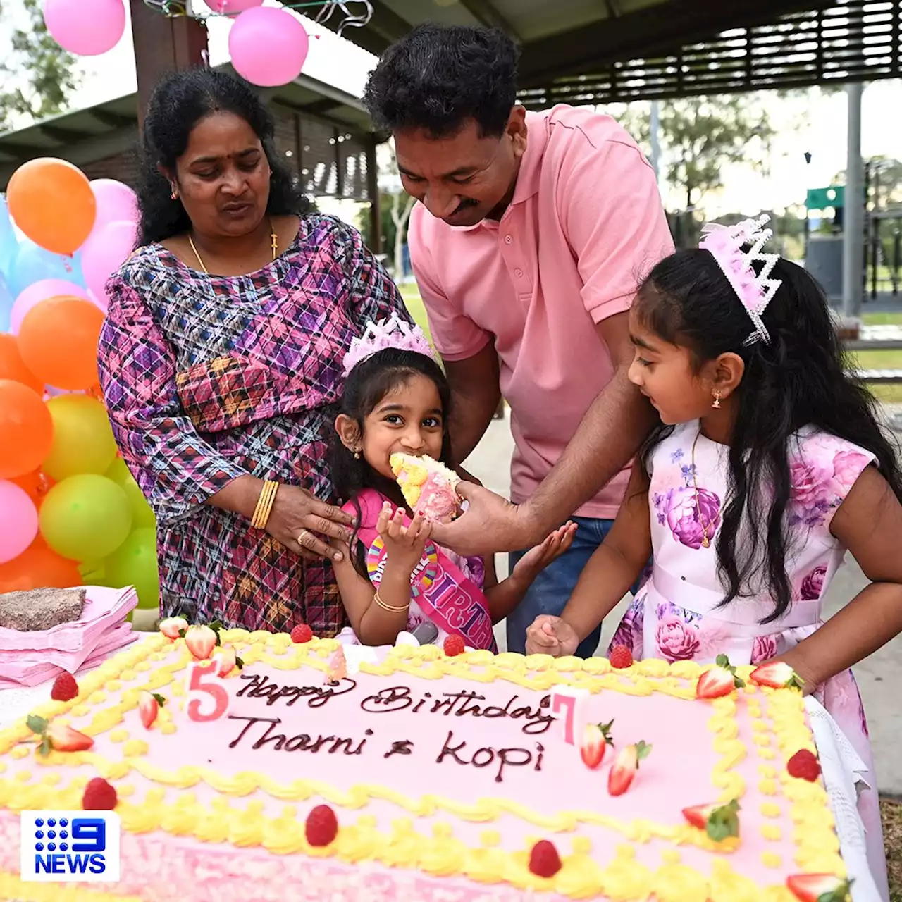 Nadesaligam family guests of honour at Biloela's Flourish Festival