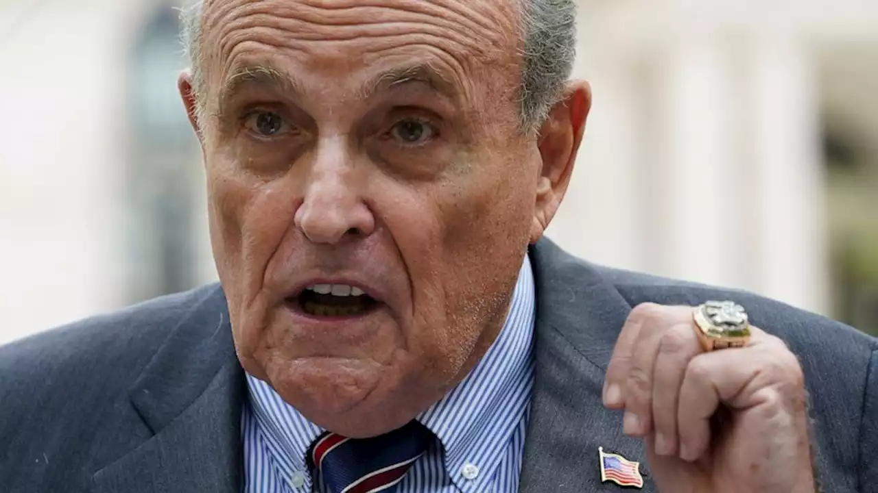 Rudy Giuliani faces ethics charges over Trump election role