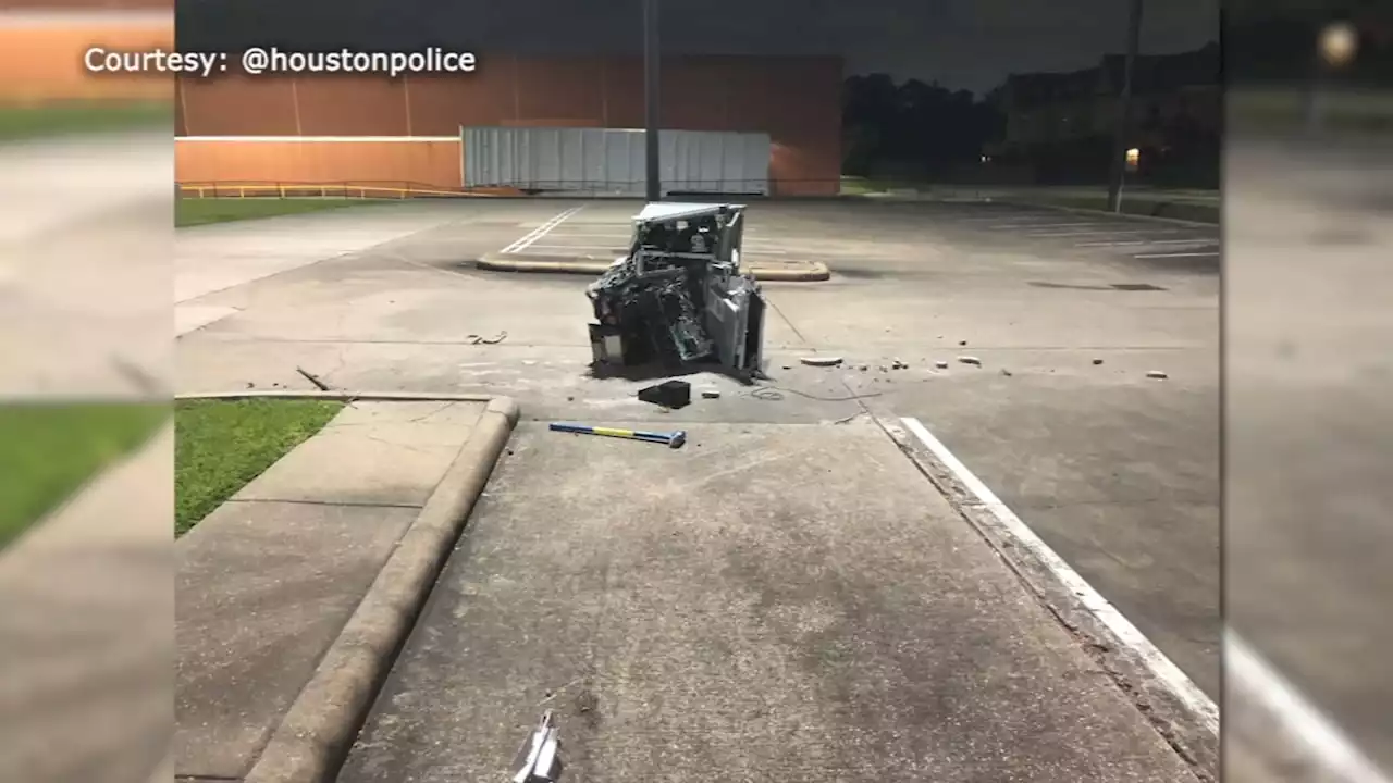 3 suspects in custody after attempted ATM theft in northwest Houston, police say