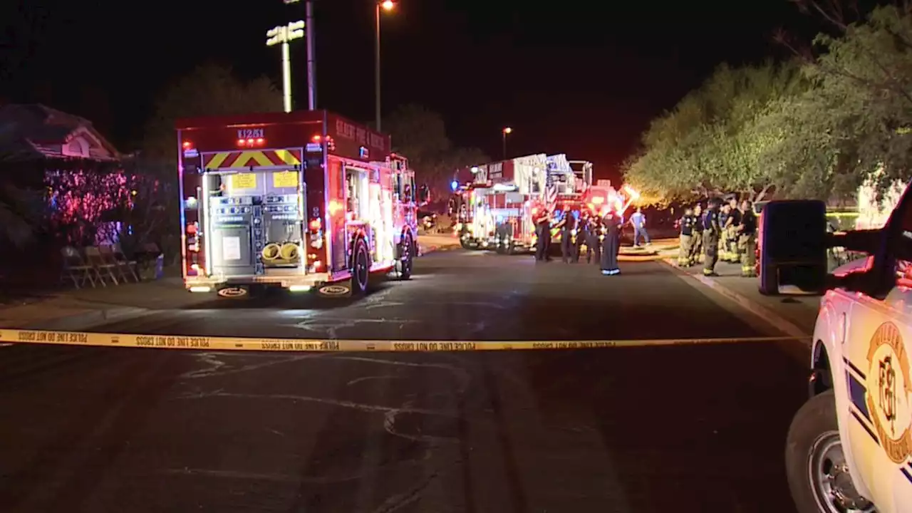 PD investigating after man found stabbed inside burning home in Gilbert