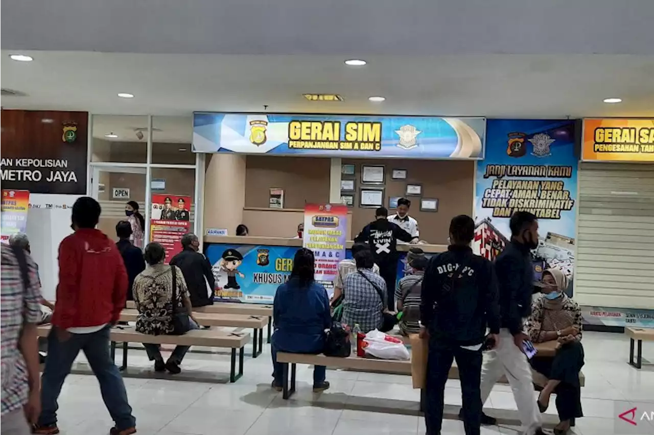 Layanan SIM Keliling hanya tersedia Jaktim dan Jakbar