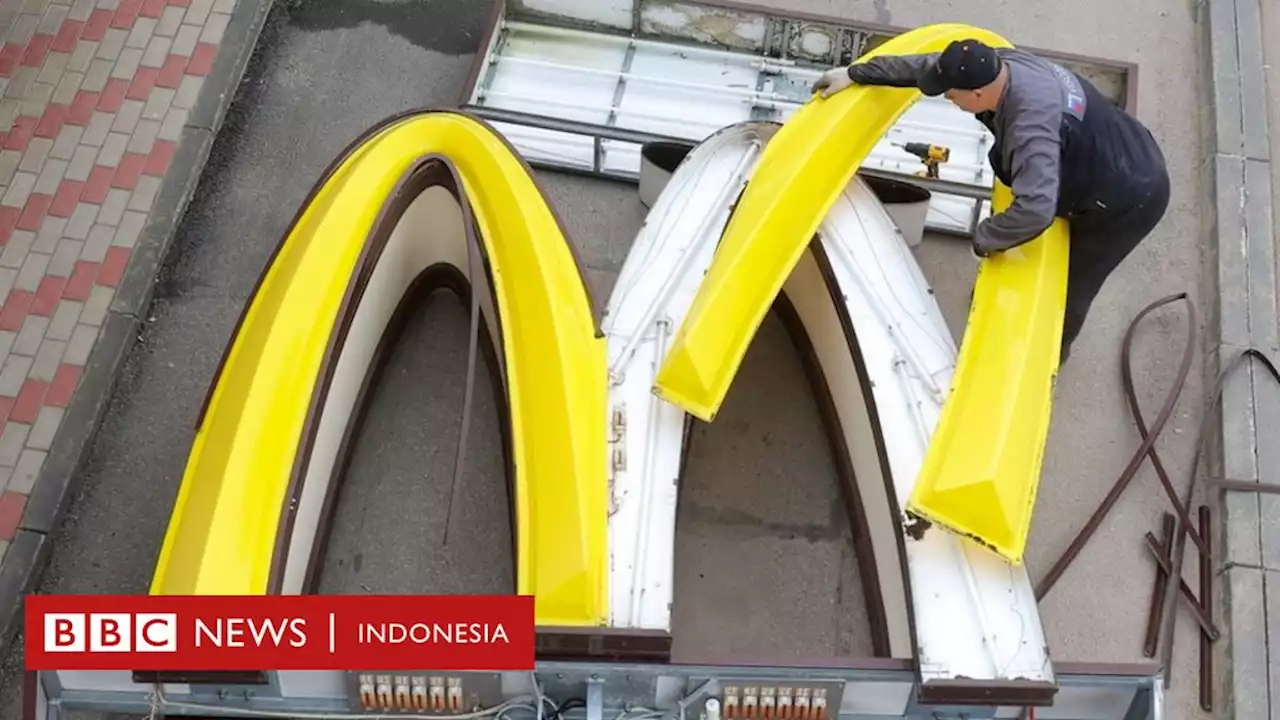 Makna logo baru resto cepat saji Rusia bekas McDonald's - BBC News Indonesia