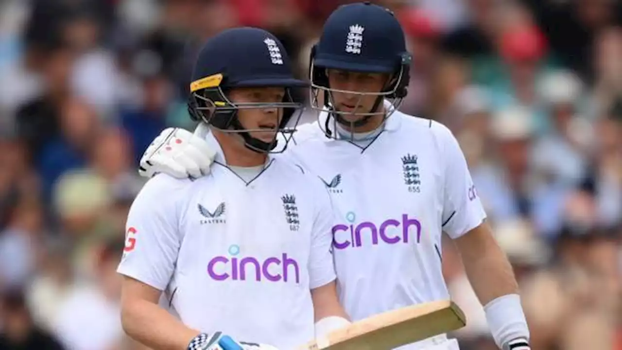 Root & Pope tons keep England in Test