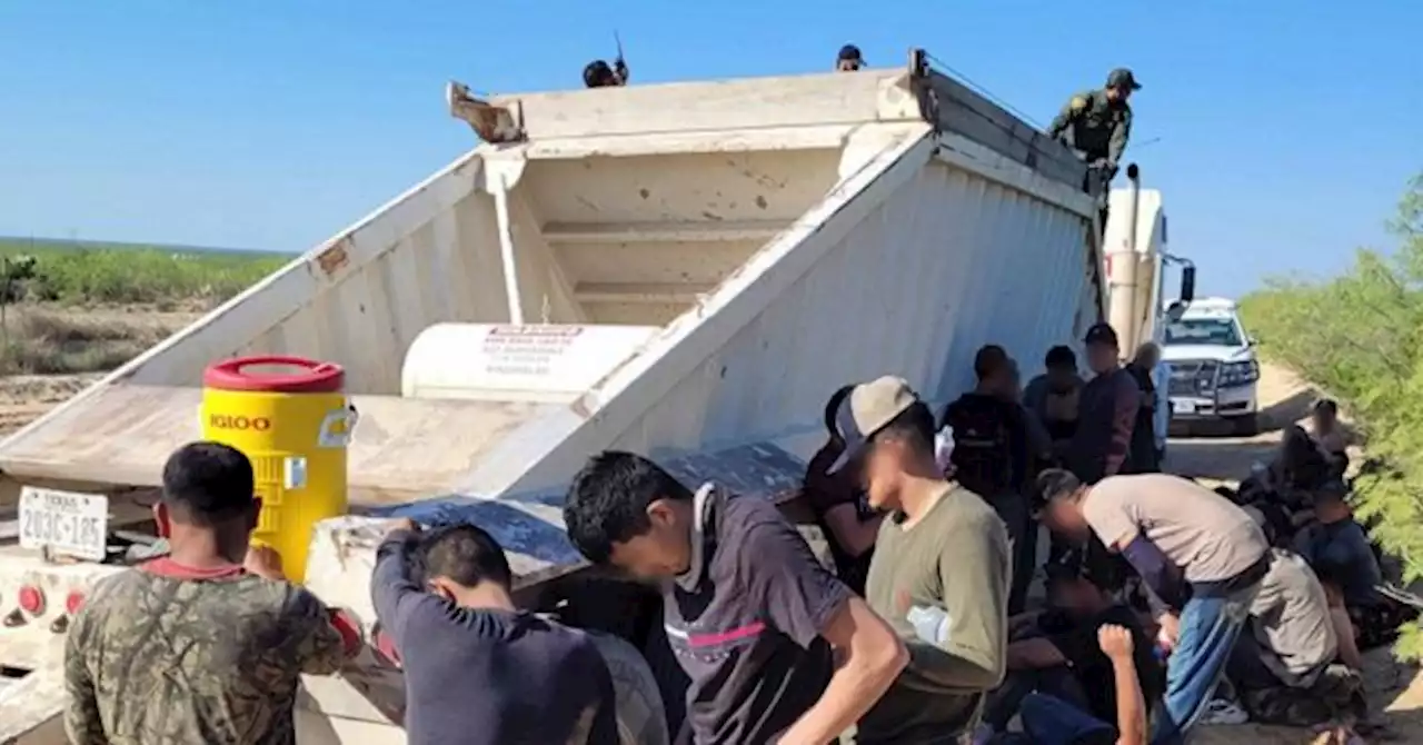 Migrant Dies in Dump Trailer Smuggling Load near Border in Texas