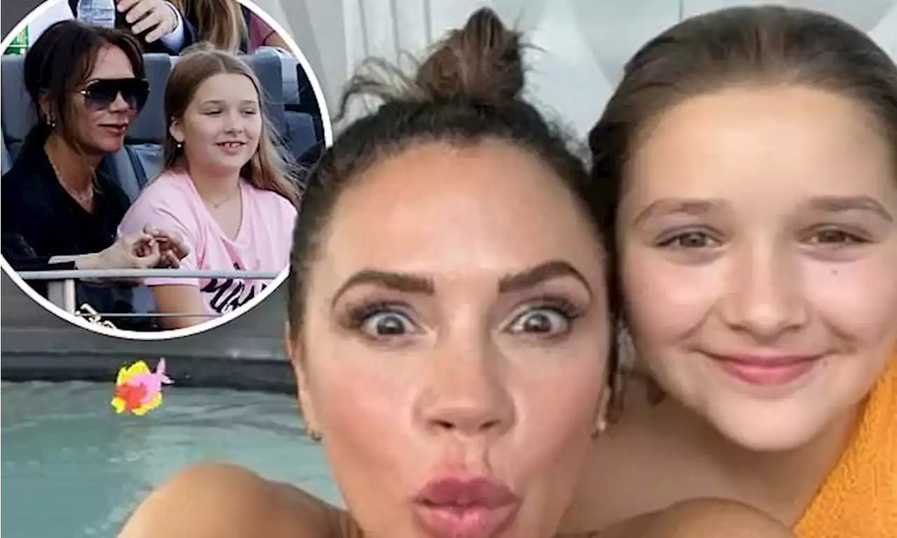 Victoria Beckham shares adorable swim selfie with youngest daughter