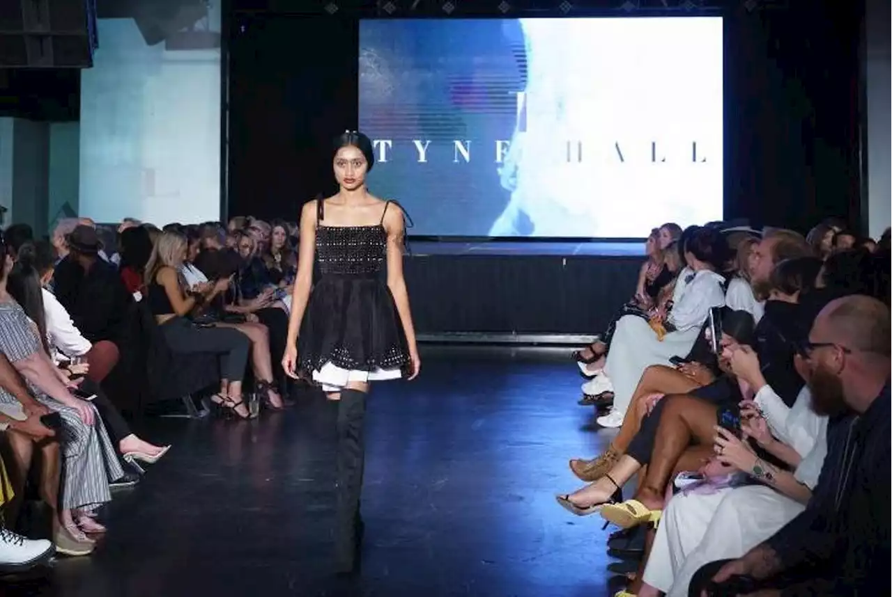 Fashion Designer Tyne Hall Creates Sophisticated Darkness for Fashion West