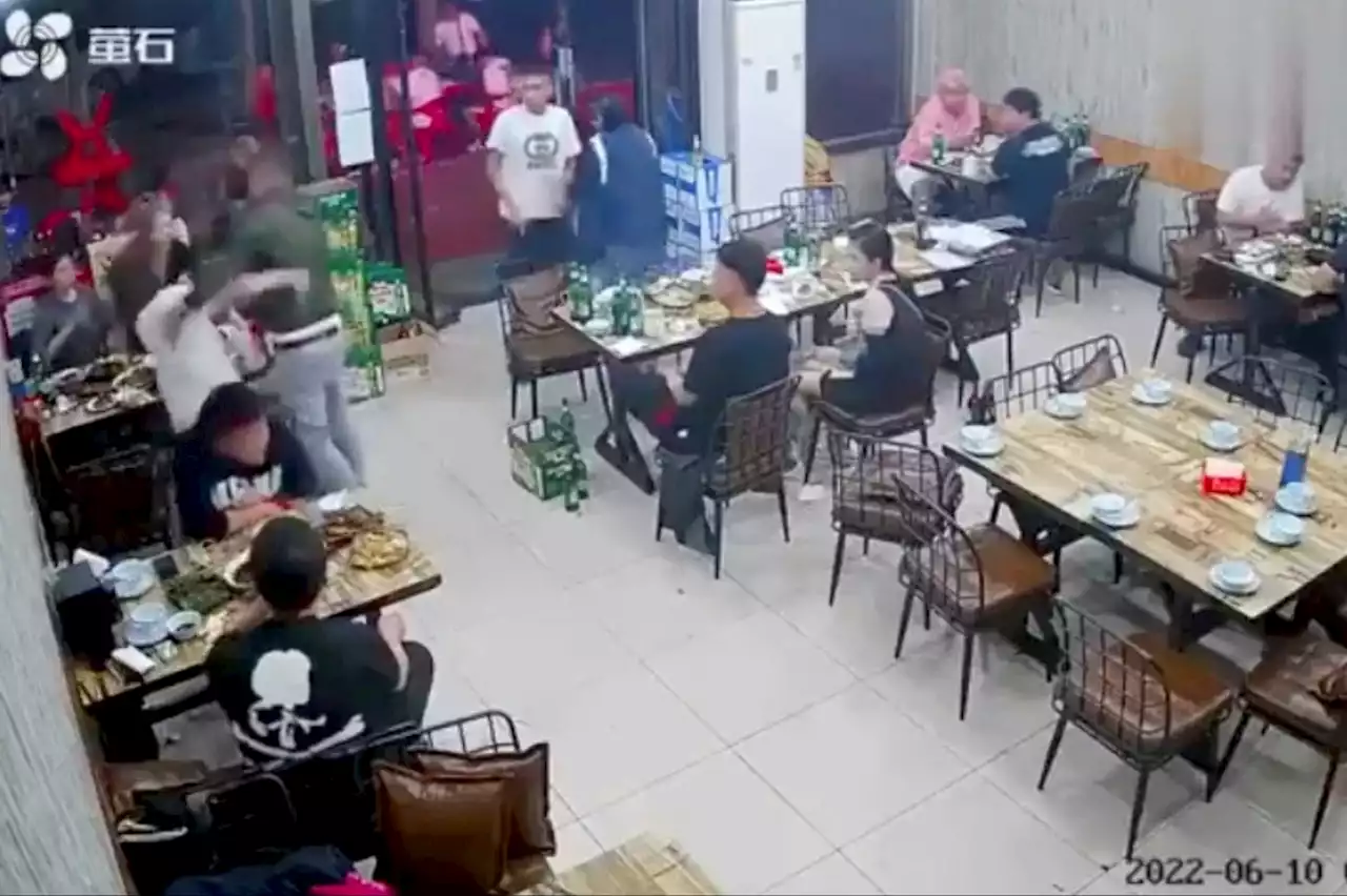 Chinese police arrest nine people after women attacked at restaurant