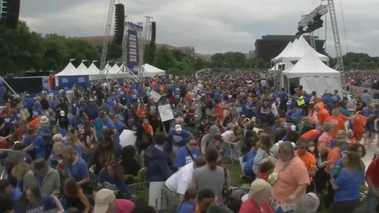 DC March for Our Lives devolves into chaos after person reportedly yells 'gun shot'