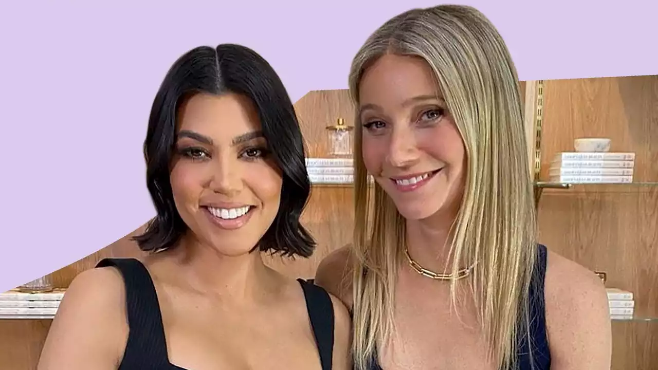 Kourtney Kardashian and Gwyneth Paltrow have joined forces on a Poosh x Goop collab