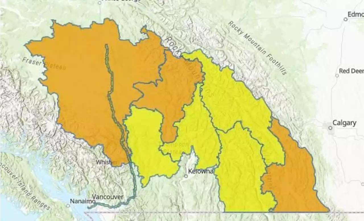 East Kootenay area upgraded to flood watch: B.C. River Forecast Centre | Globalnews.ca