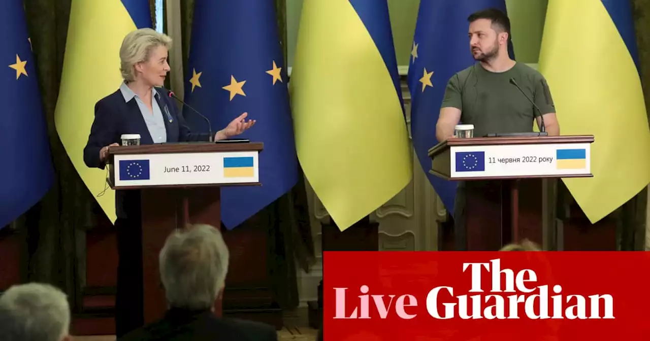 Russia-Ukraine war: fierce fighting in Sievierdonetsk, as EU to decide on Ukraine candidacy – live