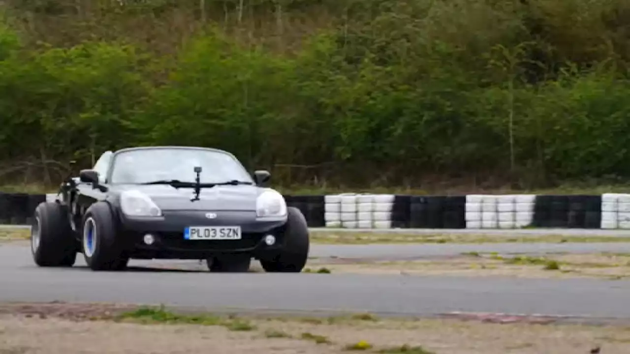 YouTubers put Formula One tires on a $1,800 used Toyota MR2