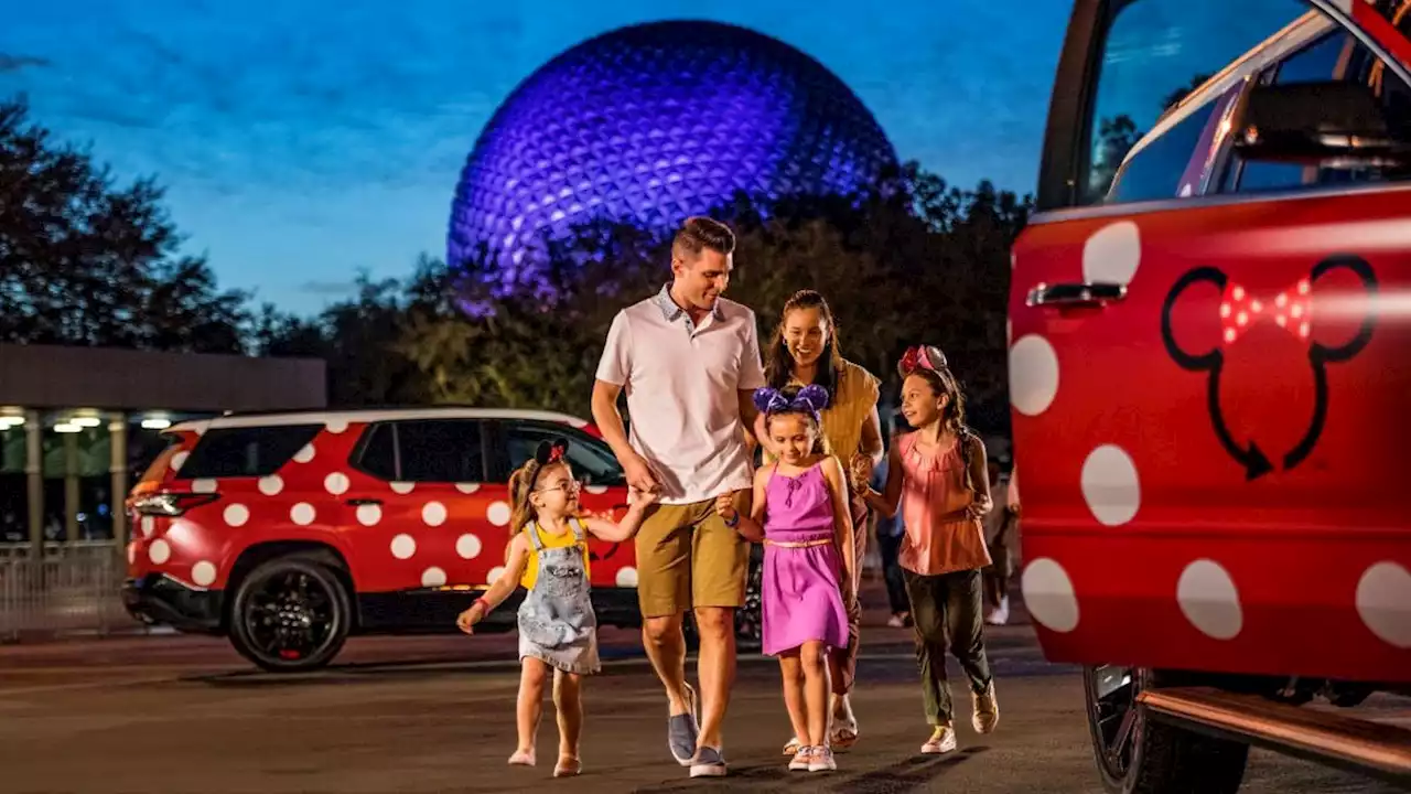 Walt Disney World's Minnie Vans are spotted, dotted and ready to roll again