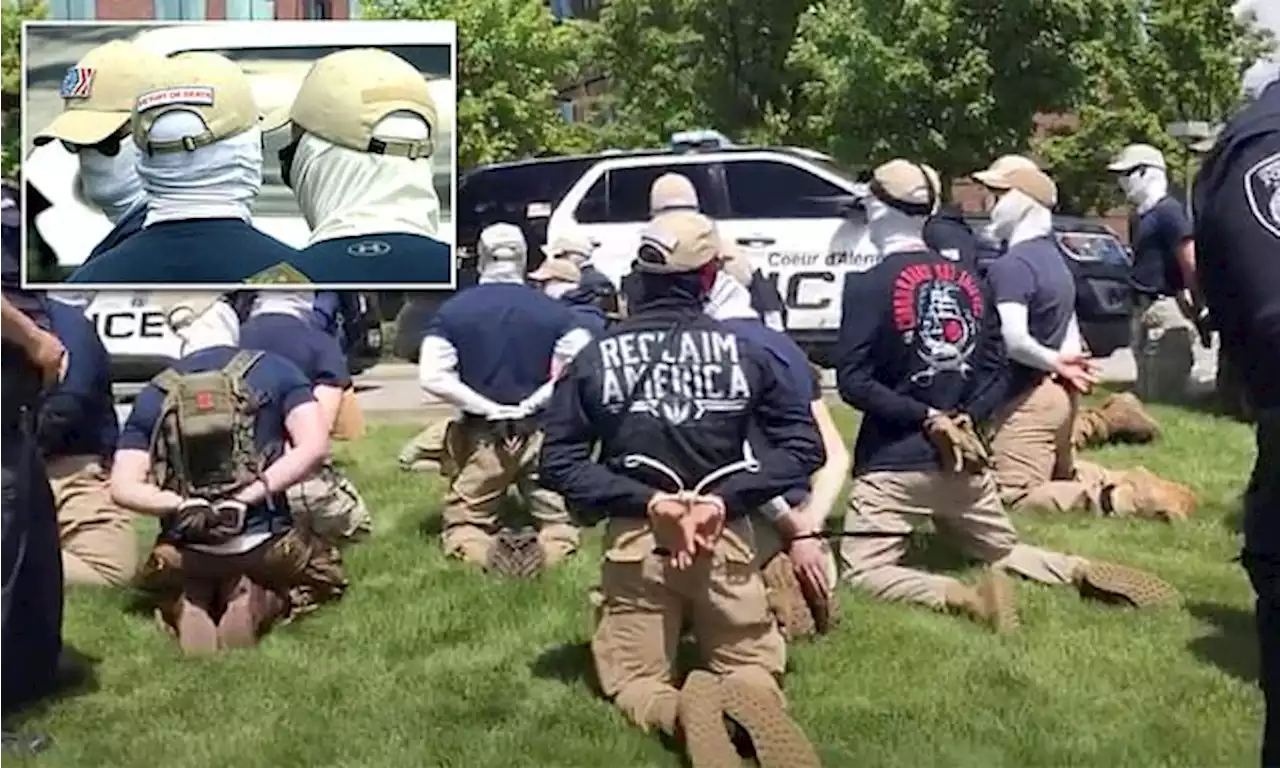 Cops bust 'members of Patriot Front' near Pride event in Idaho