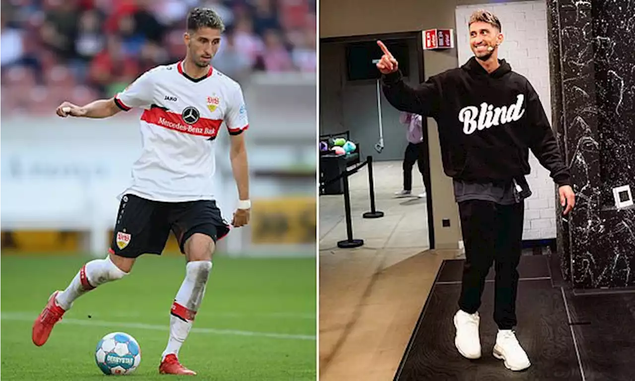 German £4m Stuttgart midfielder is arrested with another man