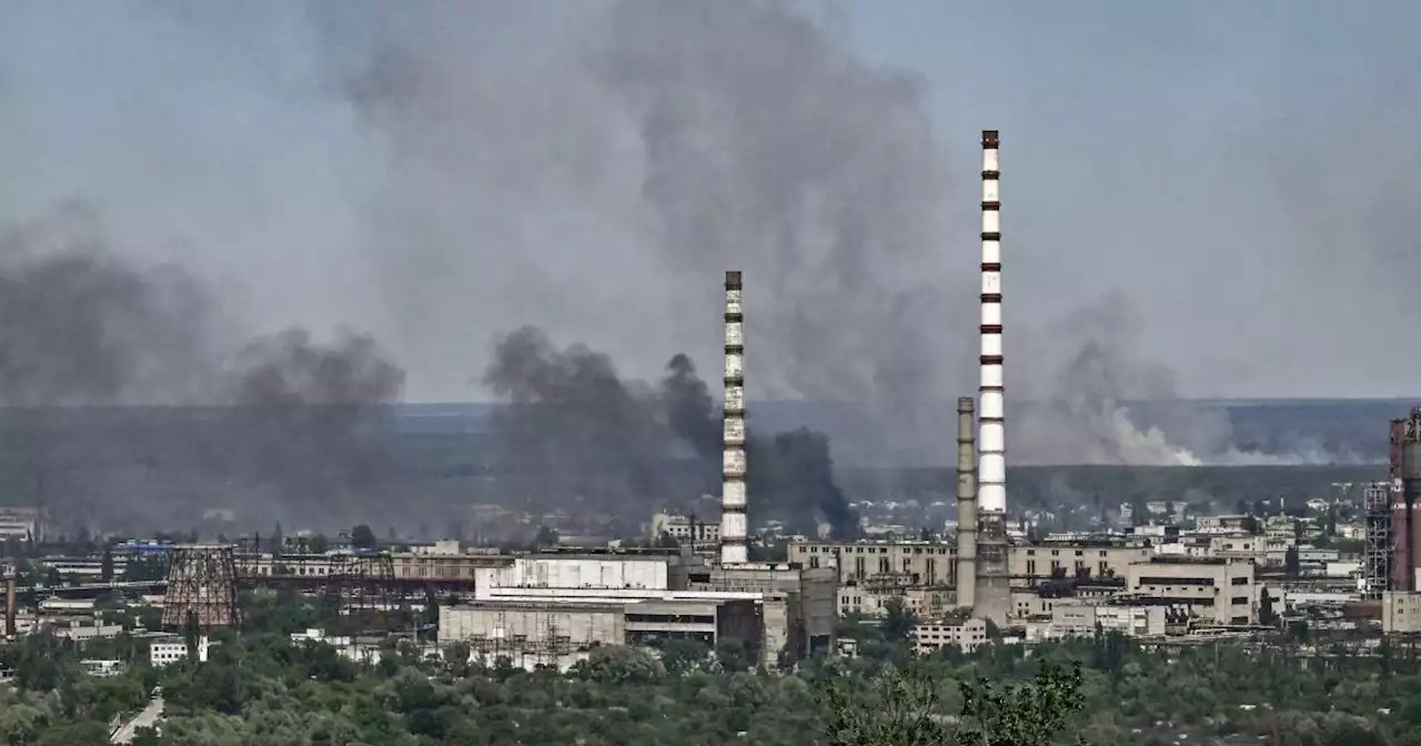 Zelenskyy hails troops as chemical plant sheltering civilians hit in eastern Ukraine