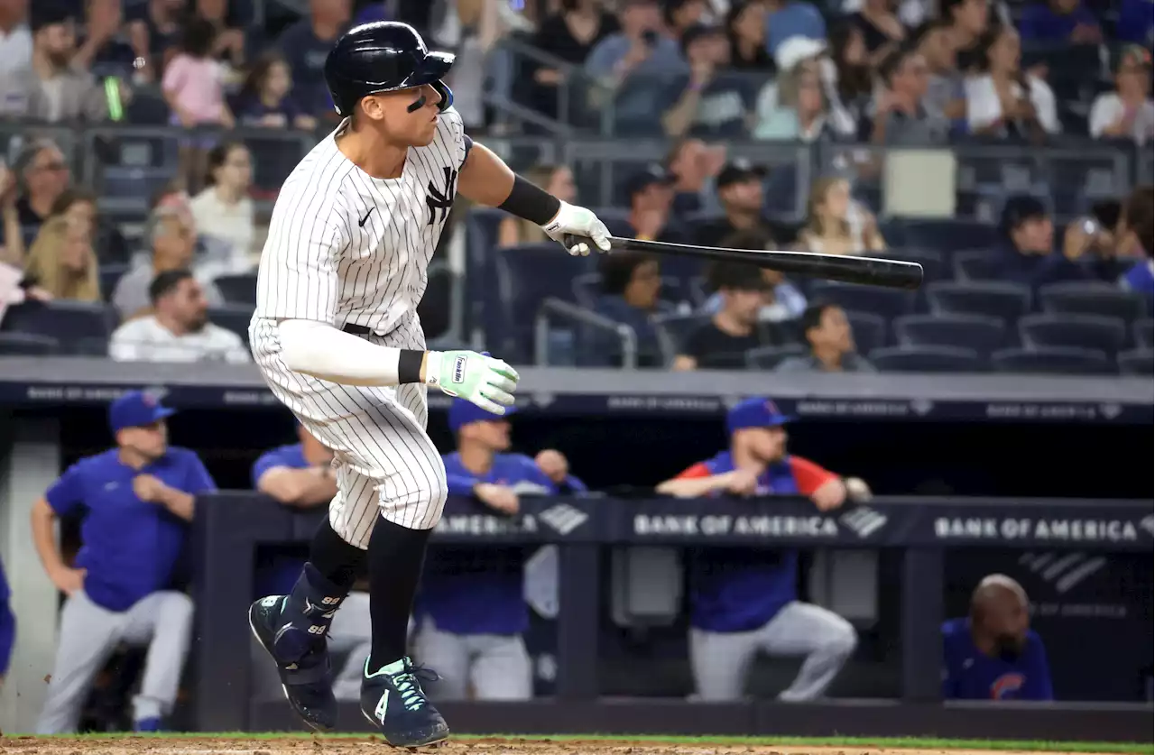 Aaron Judge belts two homers as Yankees clobber Cubs