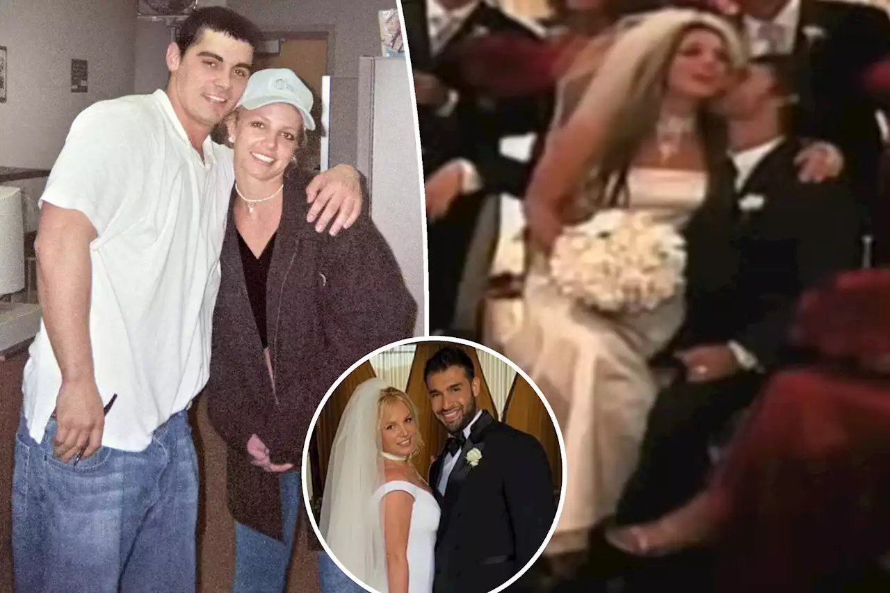 Britney Spears’ wedding looks through the years, from Juicy to Versace