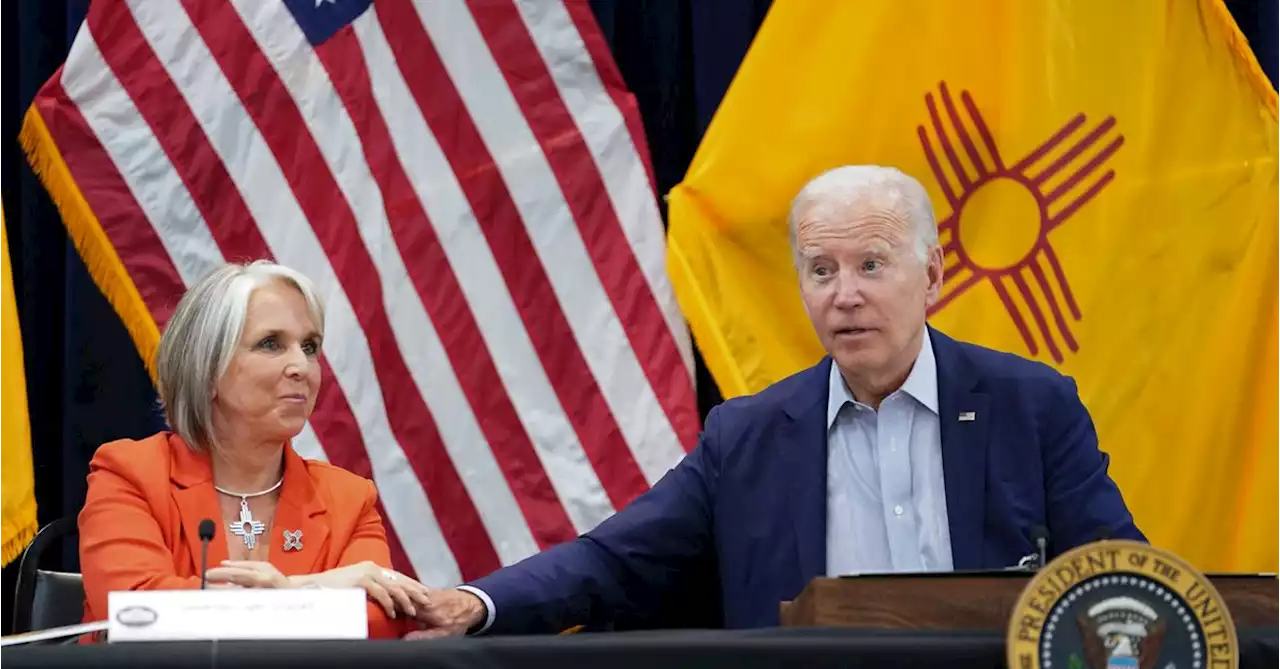 Biden says U.S. will pay the bill for New Mexico wildfire recovery