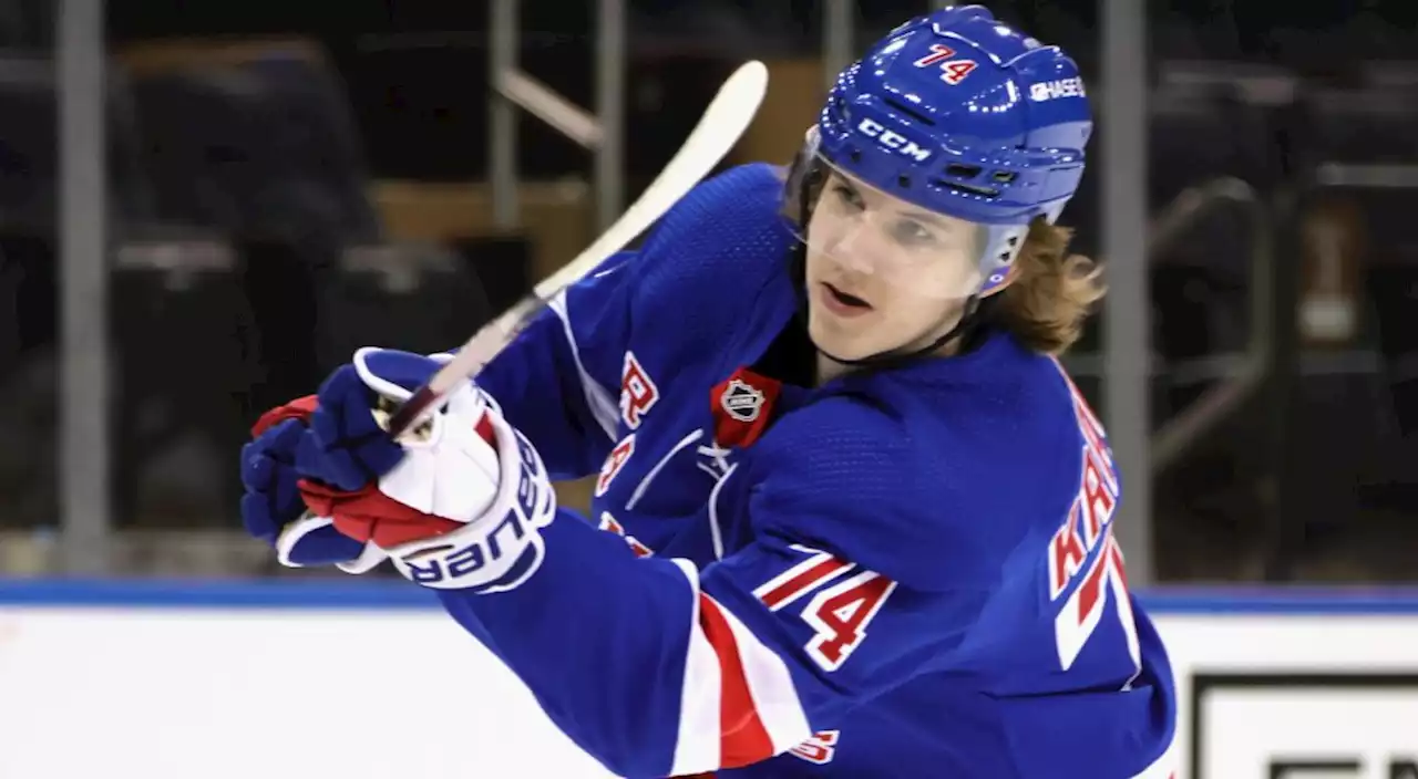 Report: Rangers sign Vitali Kravtsov to one-year extension