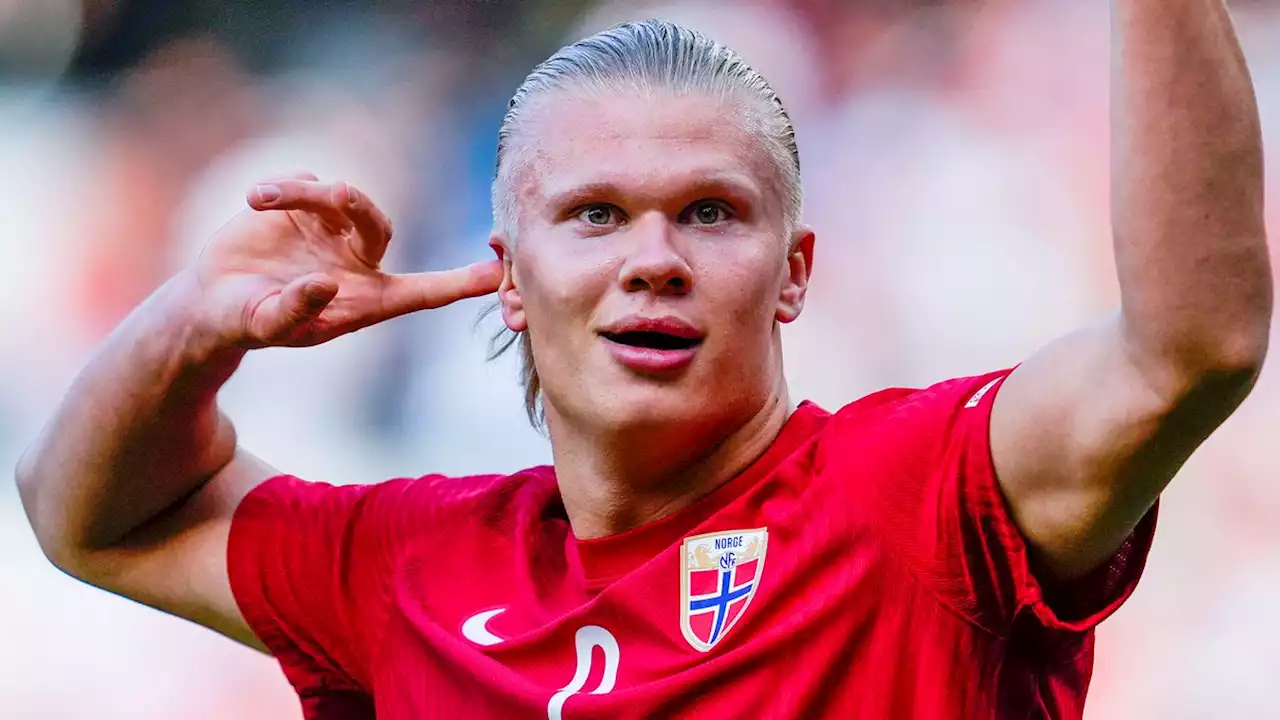 Fotboll: Erling Braut Haaland sänkte Sverige igen