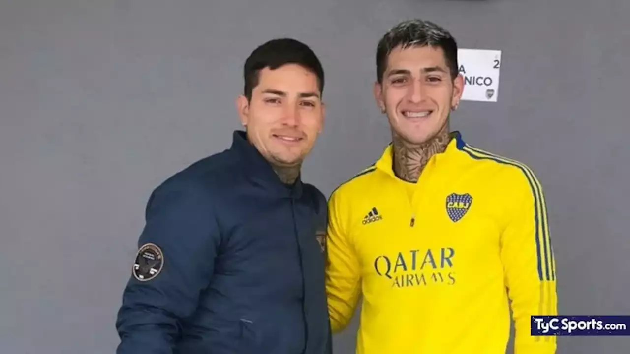 Boca tuvo la visita de un goleador argentino - TyC Sports