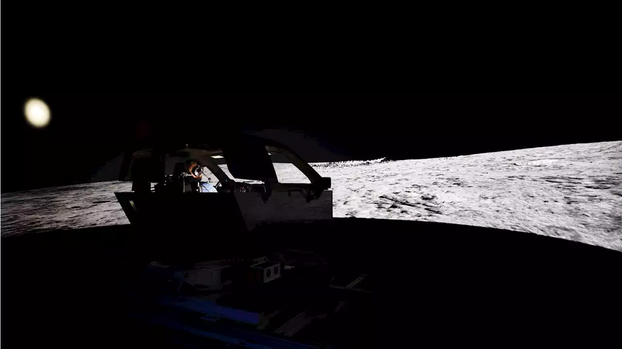 I got to drive on the moon — kind of