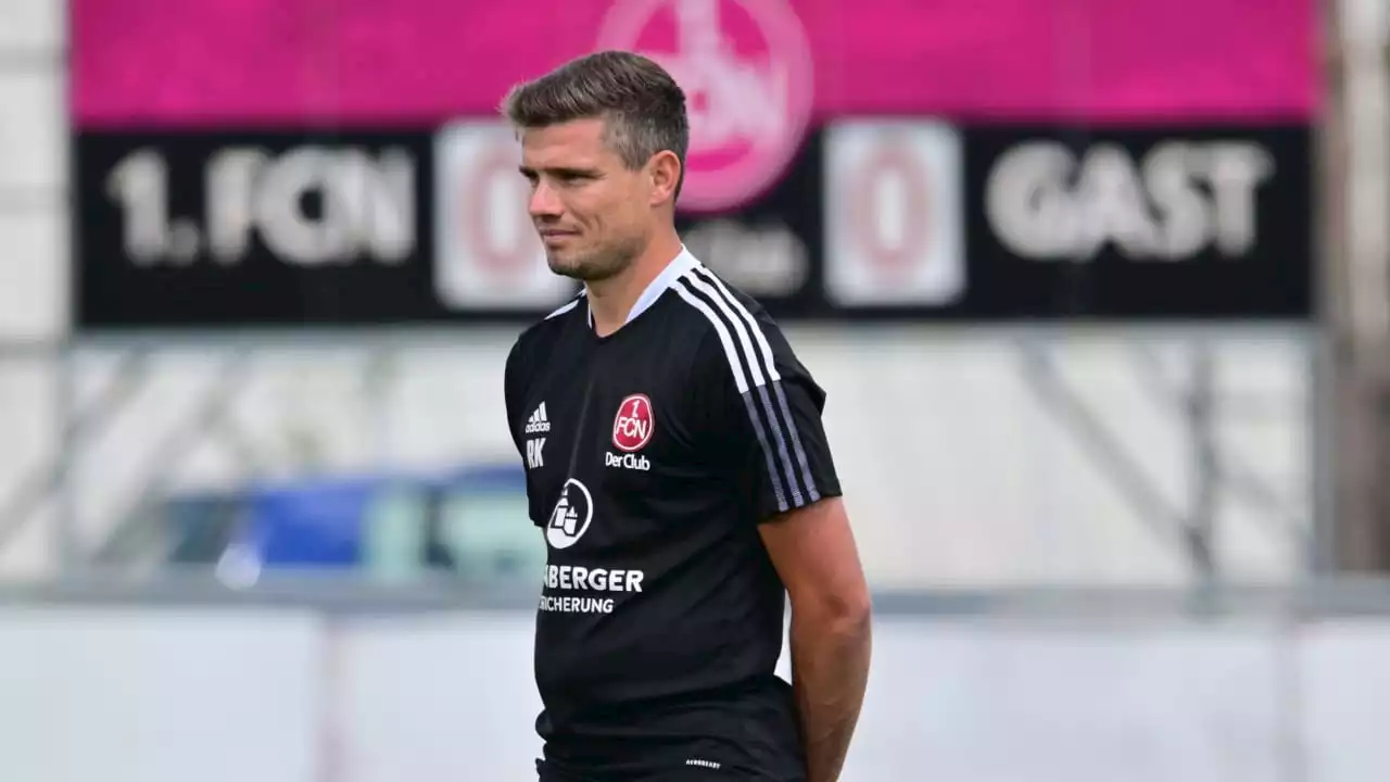 FCN: Darum will Trainer Robert Klauß meist ohne Zuschauer trainieren