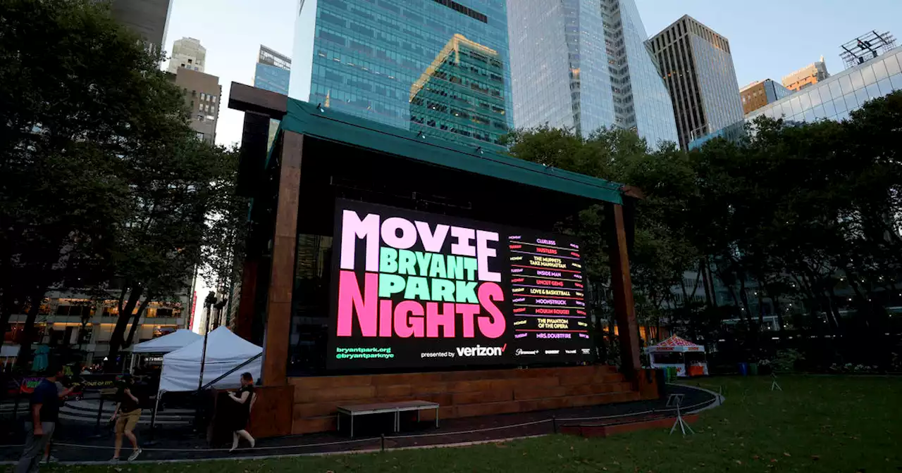 Bryant Park movie nights return Monday with 'Indiana Jones' screening