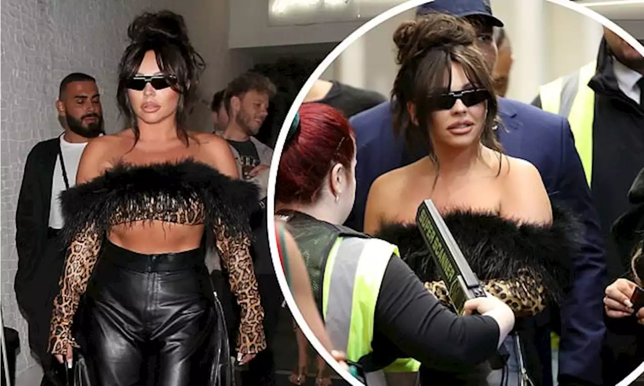 Jesy Nelson turns heads in a chic ensemble on her birthday night out