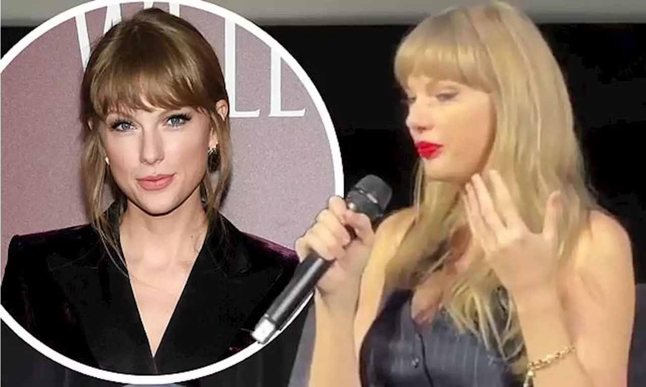 Taylor Swift reveals she had 'impostor syndrome'