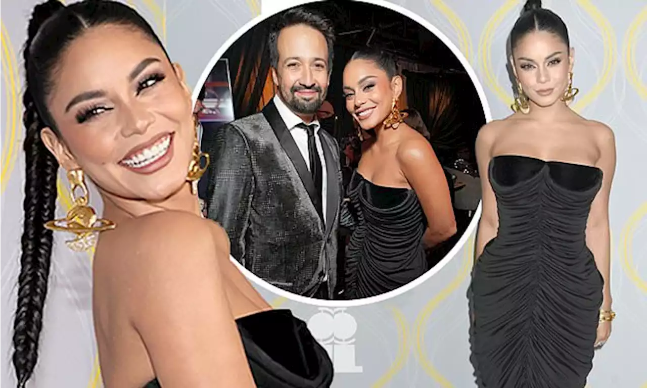 Vanessa Hudgens reunites with Lin-Manuel Miranda at the Tony Awards