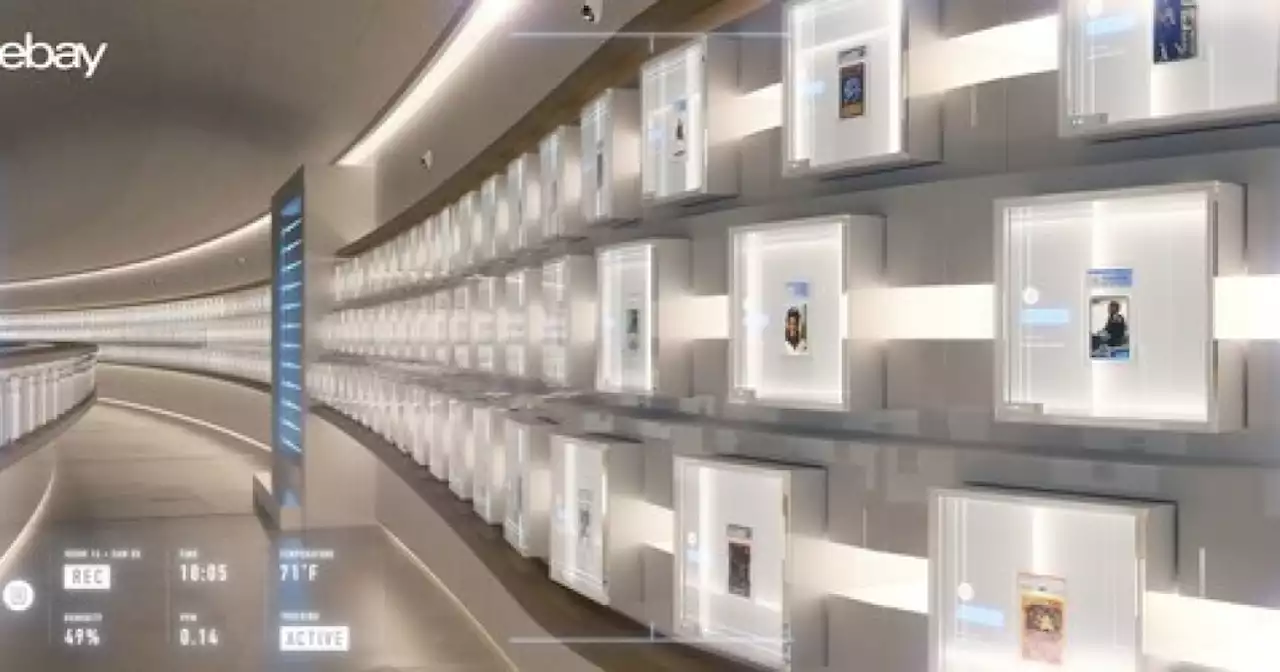 EBay opens 31,000-foot vault for valuable trading cards