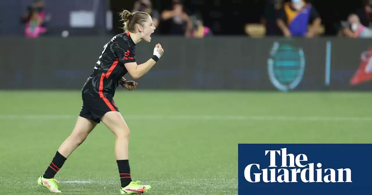 Thorns’ Olivia Moultrie, 16, becomes youngest goalscorer in NWSL history