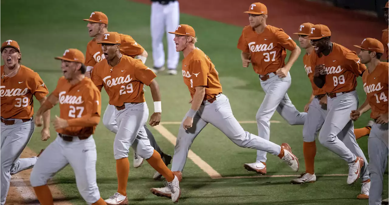 Texas routs East Carolina, advances to College World Series