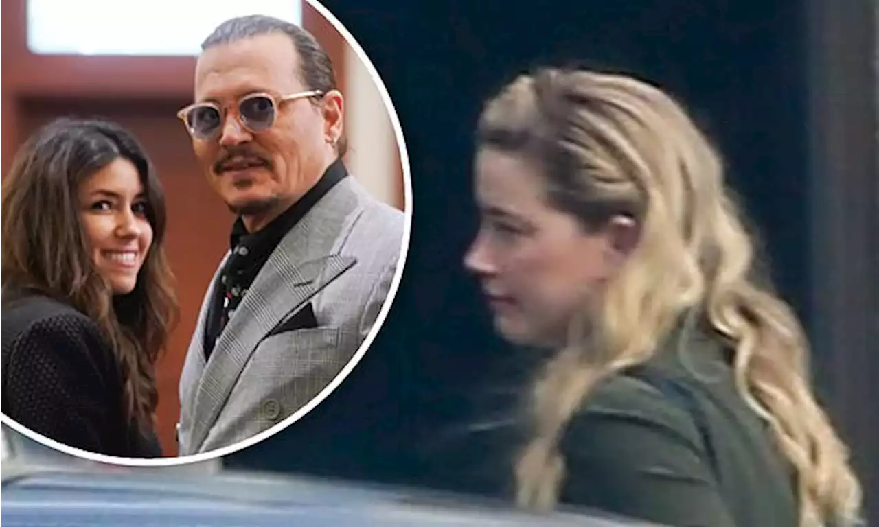 Amber Heard is seen for first time since bombshell Johnny Depp verdict