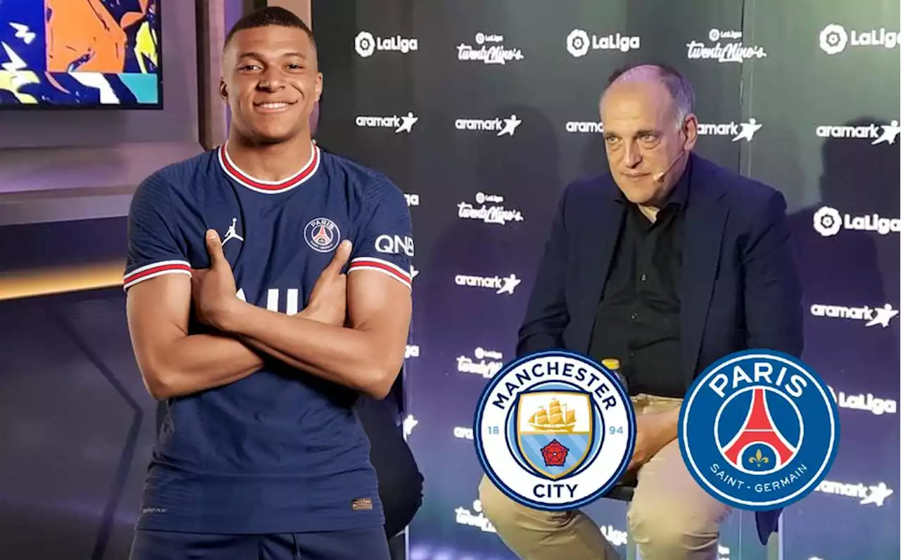 Javier Tebas arremete con juicio ante el PSG y Manchester City