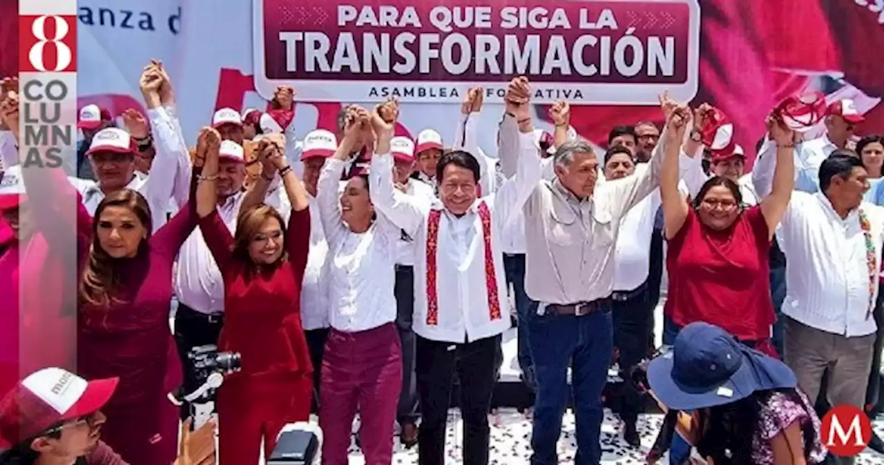 Morena enseña el músculo y corcholatas miden fuerzas