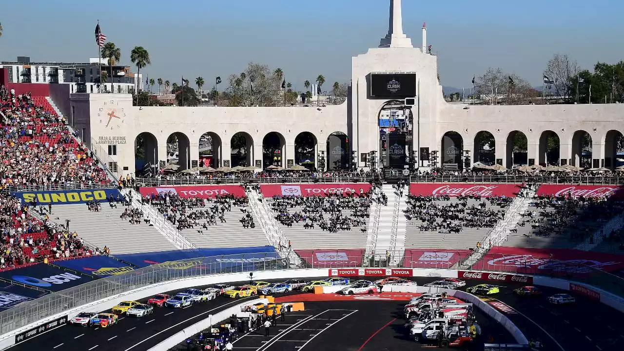 NASCAR's Preseason Clash Will Return to LA Coliseum in 2023 After Successful Debut