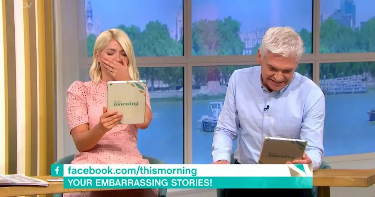 Holly Willoughby shares son Harry farted in Piers Morgan's dressing room