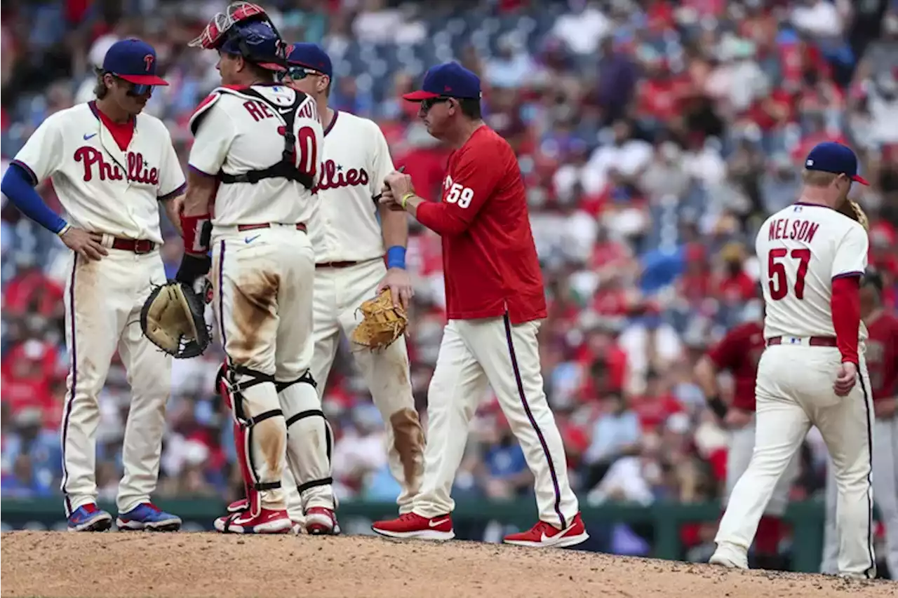 Phillies’ flaws resurface as Arizona’s 13-1 romp snaps their nine-game win streak