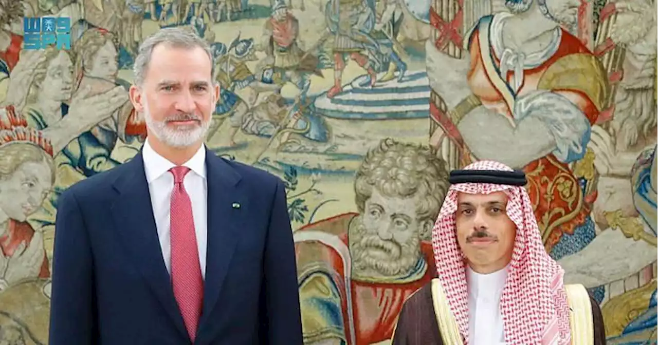 وزير الخارجية يستعرض مع ملك إسبانيا العلاقات الثنائية وسُبل تعزيزها