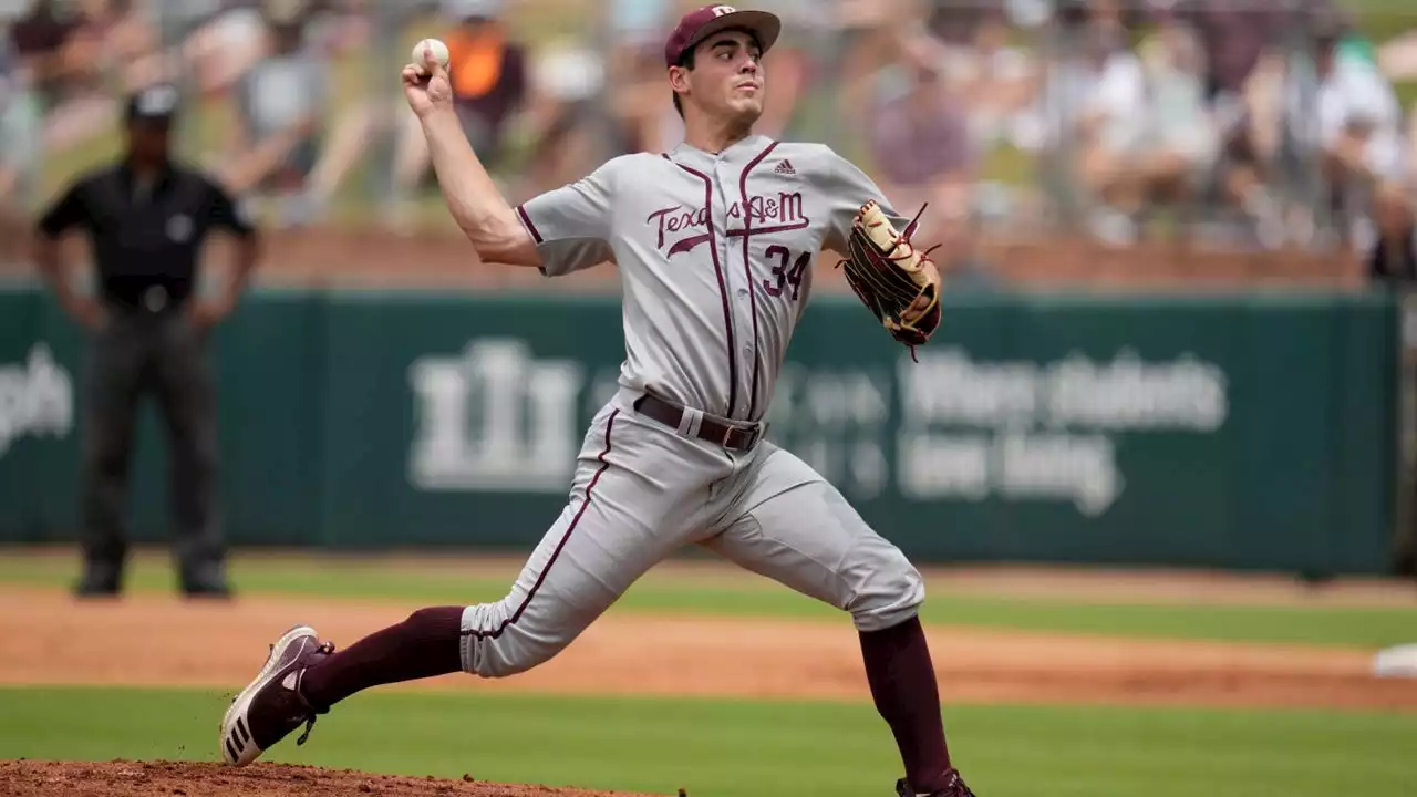 Texas A&M 1st to claim CWS spot with 4-3 win over Louisville